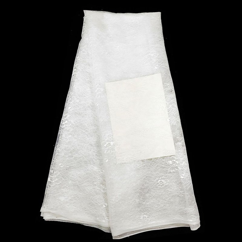 Lace Trim Dress Eyelash Nylon Lace Fabric for Women's Wear Wholesale S 10